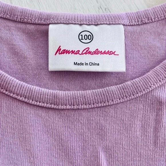 Hanna Anderson Girls Swish Sparkle Dress With Tulle Tiers Size 4 100CM $46 - Picture 5 of 7